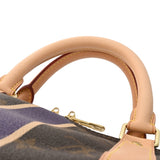 LOUIS VUITTON ルイヴィトン モノグラム キーポルバンドリエール 50 パーソナルライゼーション イニシャル入り ブラウン M41416 レディース モノグラムキャンバス ボストンバッグ Aランク 中古 銀蔵