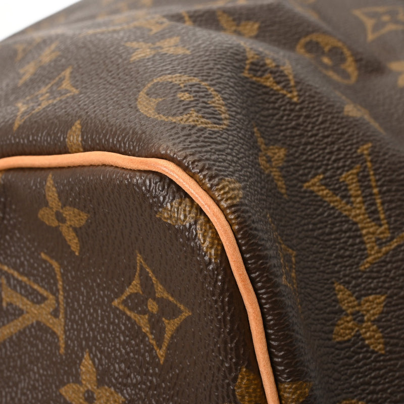 LOUIS VUITTON ルイヴィトン モノグラム キーポルバンドリエール 50 パーソナルライゼーション イニシャル入り ブラウン M41416 レディース モノグラムキャンバス ボストンバッグ Aランク 中古 銀蔵