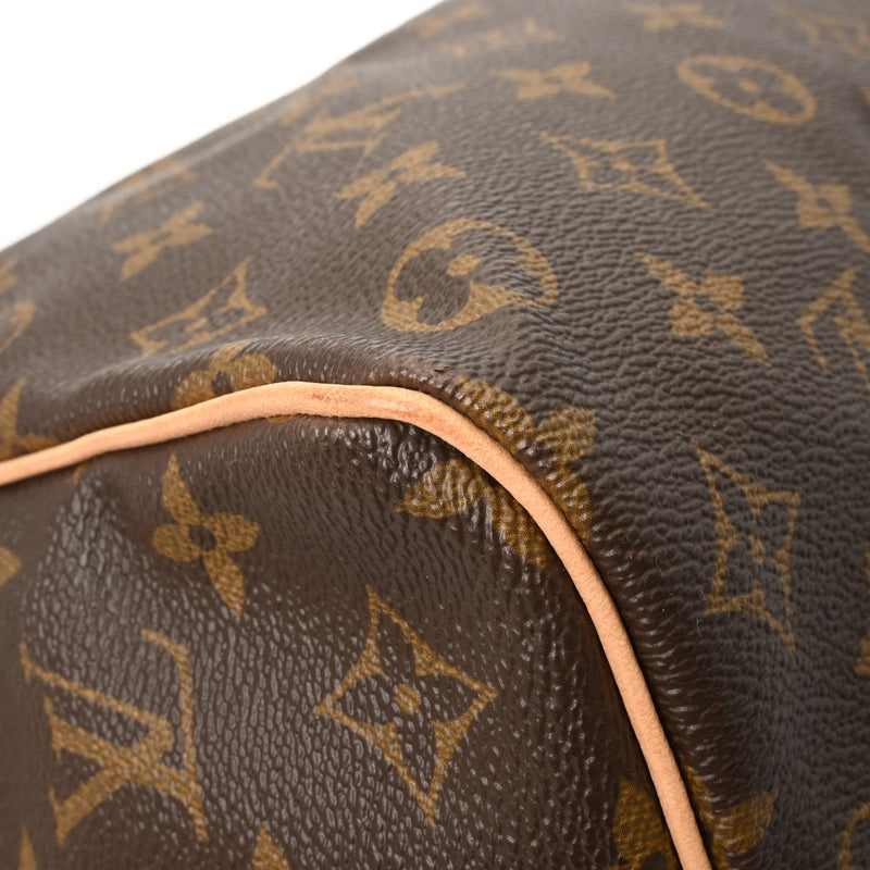 LOUIS VUITTON ルイヴィトン モノグラム キーポルバンドリエール 50 パーソナルライゼーション イニシャル入り ブラウン M41416 レディース モノグラムキャンバス ボストンバッグ Aランク 中古 銀蔵