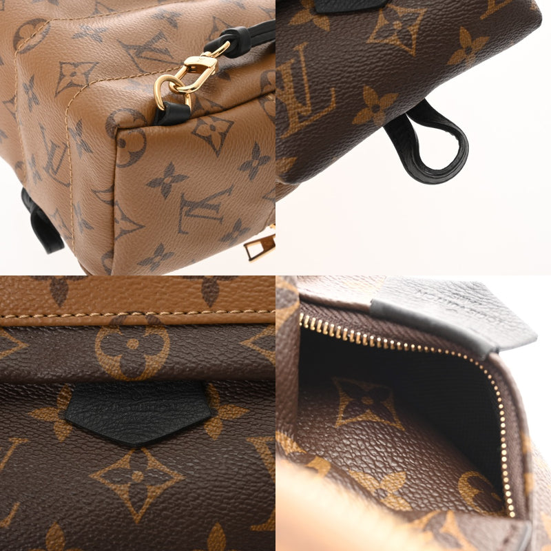 LOUIS VUITTON ルイヴィトン モノグラムリバース パームスプリングス MINI 新型 キャメル系 M44872 レディース モノグラムキャンバス リュック・デイパック Aランク 中古 銀蔵