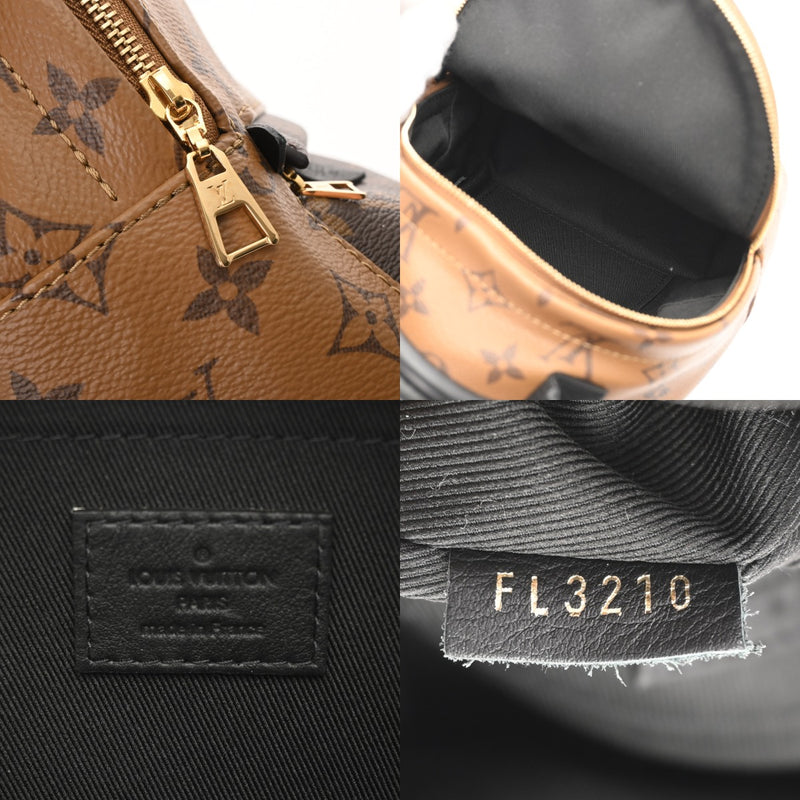 LOUIS VUITTON ルイヴィトン モノグラムリバース パームスプリングス MINI 新型 キャメル系 M44872 レディース モノグラムキャンバス リュック・デイパック Aランク 中古 銀蔵