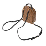LOUIS VUITTON ルイヴィトン モノグラムリバース パームスプリングス MINI 新型 キャメル系 M44872 レディース モノグラムキャンバス リュック・デイパック Aランク 中古 銀蔵