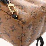 LOUIS VUITTON ルイヴィトン モノグラムリバース パームスプリングス MINI 新型 キャメル系 M44872 レディース モノグラムキャンバス リュック・デイパック Aランク 中古 銀蔵