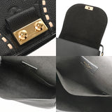 LOUIS VUITTON ルイヴィトン モノグラムアンプラント ジュノ ノワール M43144 レディース レザー ショルダーバッグ ABランク 中古 銀蔵