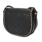 LOUIS VUITTON ルイヴィトン モノグラムアンプラント ジュノ ノワール M43144 レディース レザー ショルダーバッグ ABランク 中古 銀蔵