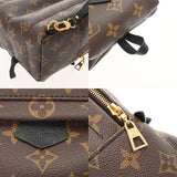 LOUIS VUITTON ルイヴィトン モノグラム パームスプリングス バックパック MINI 新型 ブラウン M44873 レディース モノグラムキャンバス リュック・デイパック Aランク 中古 銀蔵