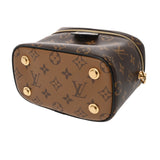 LOUIS VUITTON ルイヴィトン モノグラムリバース ヴァニティ NV PM 2WAY  ブラウン M45165 レディース モノグラムキャンバス ハンドバッグ Aランク 中古 銀蔵