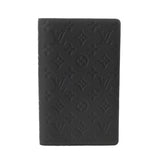 LOUIS VUITTON ルイヴィトン ノートブックカバーMM エミリー ノワール GI1171 ユニセックス トリヨンレザー 手帳カバー 新同 中古 銀蔵