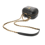 CHANEL シャネル マトラッセ スモールバニティ ブラック AP2198 レディース ラムスキン バニティバッグ Aランク 中古 銀蔵
