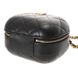 CHANEL シャネル マトラッセ スモールバニティ ブラック AP2198 レディース ラムスキン バニティバッグ Aランク 中古 銀蔵
