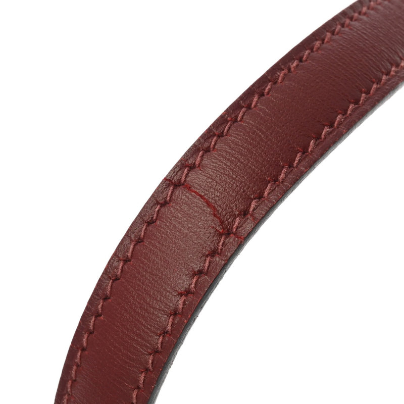 HERMES エルメス コンスタンス3 ミニ 18 ルージュアッシュ D刻印(2019年頃) レディース ボックスカーフ ショルダーバッグ ABランク 中古 銀蔵