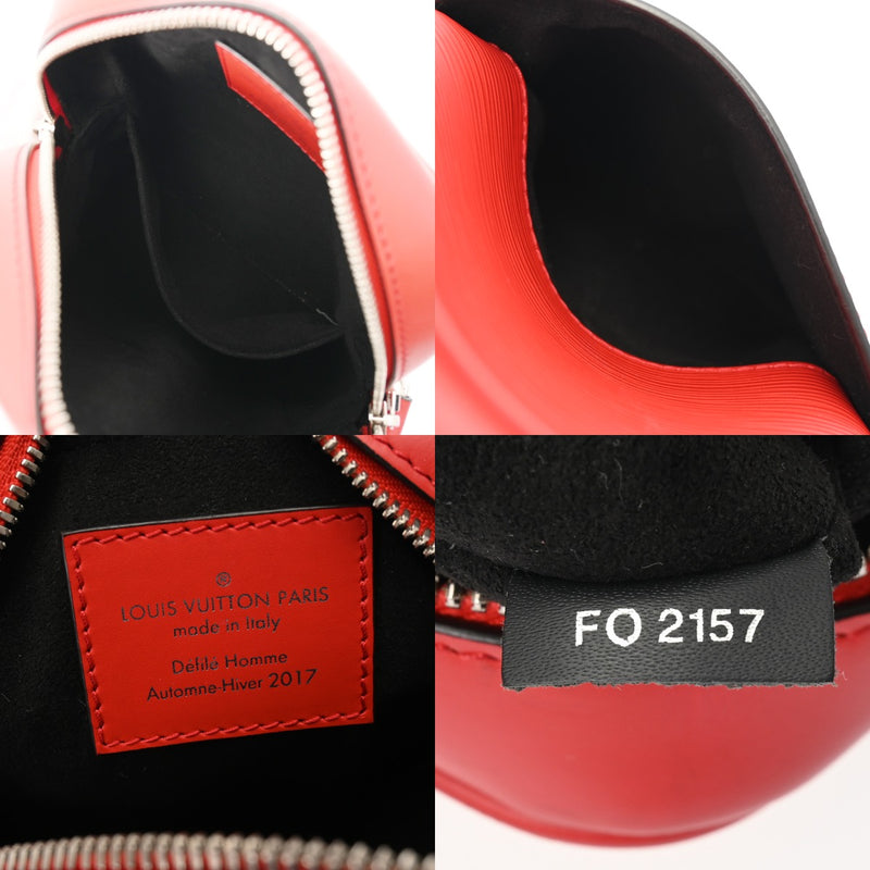 LOUIS VUITTON ルイヴィトン エピ ダヌーブ PM Supreme コラボ 赤/白 M53417 ユニセックス エピレザー ショルダーバッグ ABランク 中古 銀蔵