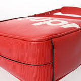 LOUIS VUITTON ルイヴィトン エピ ダヌーブ PM Supreme コラボ 赤/白 M53417 ユニセックス エピレザー ショルダーバッグ ABランク 中古 銀蔵