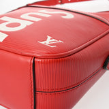 LOUIS VUITTON ルイヴィトン エピ ダヌーブ PM Supreme コラボ 赤/白 M53417 ユニセックス エピレザー ショルダーバッグ ABランク 中古 銀蔵