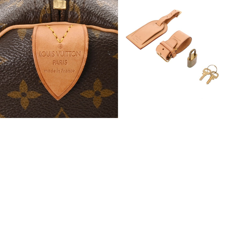 LOUIS VUITTON ルイヴィトン モノグラム キーポル 55  ブラウン M41424 ユニセックス モノグラムキャンバス ボストンバッグ Bランク 中古 銀蔵