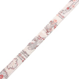 HERMES エルメス ツイリー BRIDES DE GALA オレンジ/ホワイト 063940S レディース シルク100％ スカーフ 新同 中古 銀蔵