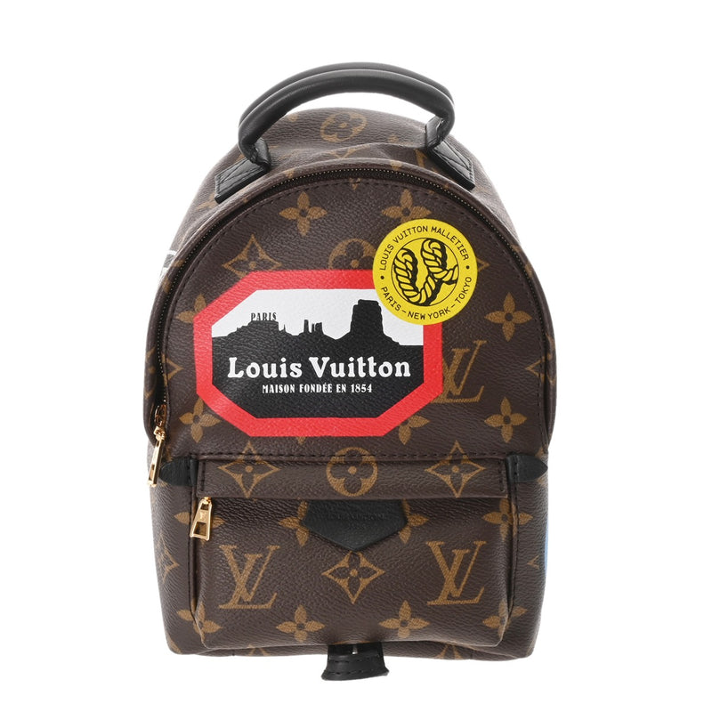 LOUIS VUITTON ルイヴィトン モノグラム パームスプリングスバックパック ワールドツアー M42971 レディース リュック・デイパック Aランク 中古 銀蔵