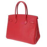 HERMES エルメス バーキン 30 ルージュカザック □P刻印(2012年頃) レディース ヴォーエプソン ハンドバッグ Aランク 中古 銀蔵