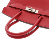 HERMES エルメス バーキン 30 ルージュカザック □P刻印(2012年頃) レディース ヴォーエプソン ハンドバッグ Aランク 中古 銀蔵
