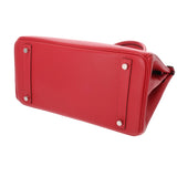 HERMES エルメス バーキン 30 ルージュカザック □P刻印(2012年頃) レディース ヴォーエプソン ハンドバッグ Aランク 中古 銀蔵