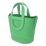 HERMES エルメス インザループ 18 ヴェールコミック B刻印(2023年頃) レディース トリヨンクレマンス ヴォースイフト ハンドバッグ 新同 中古 銀蔵