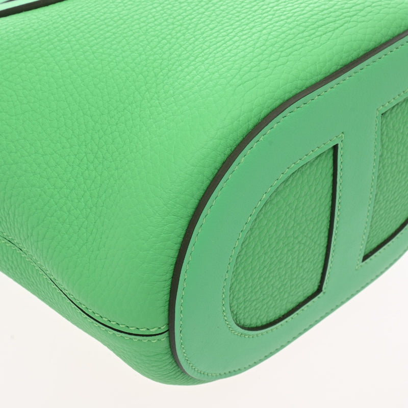 HERMES エルメス インザループ 18 ヴェールコミック B刻印(2023年頃) レディース トリヨンクレマンス ヴォースイフト ハンドバッグ 新同 中古 銀蔵