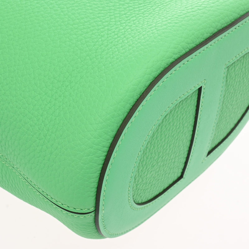 HERMES エルメス インザループ 18 ヴェールコミック B刻印(2023年頃) レディース トリヨンクレマンス ヴォースイフト ハンドバッグ 新同 中古 銀蔵