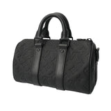 LOUIS VUITTON ルイヴィトン モノグラム キーポル バンドリエール 25 2WAY ノワール M20900 メンズ トリヨンレザー ショルダーバッグ Aランク 中古 銀蔵