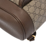 GUCCI グッチ インターロッキングGプリント バッグパック ベージュ 674147 レディース GGスプリームキャンバス レザー リュック・デイパック Aランク 中古 銀蔵