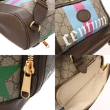 GUCCI グッチ インターロッキングGプリント バッグパック ベージュ 674147 レディース GGスプリームキャンバス レザー リュック・デイパック Aランク 中古 銀蔵