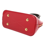 LOUIS VUITTON ルイヴィトン アルマ BB 2WAY スカーレット M53152 レディース パテントレザー モノグラムキャンバス ハンドバッグ Aランク 中古 銀蔵