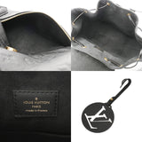 LOUIS VUITTON ルイヴィトン モノグラムアンプラント モンスリ PM ノワール M45205 レディース レザー リュック・デイパック Aランク 中古 銀蔵