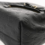 LOUIS VUITTON ルイヴィトン モノグラムアンプラント モンスリ PM ノワール M45205 レディース レザー リュック・デイパック Aランク 中古 銀蔵