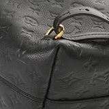 LOUIS VUITTON ルイヴィトン モノグラムアンプラント モンスリ PM ノワール M45205 レディース レザー リュック・デイパック Aランク 中古 銀蔵
