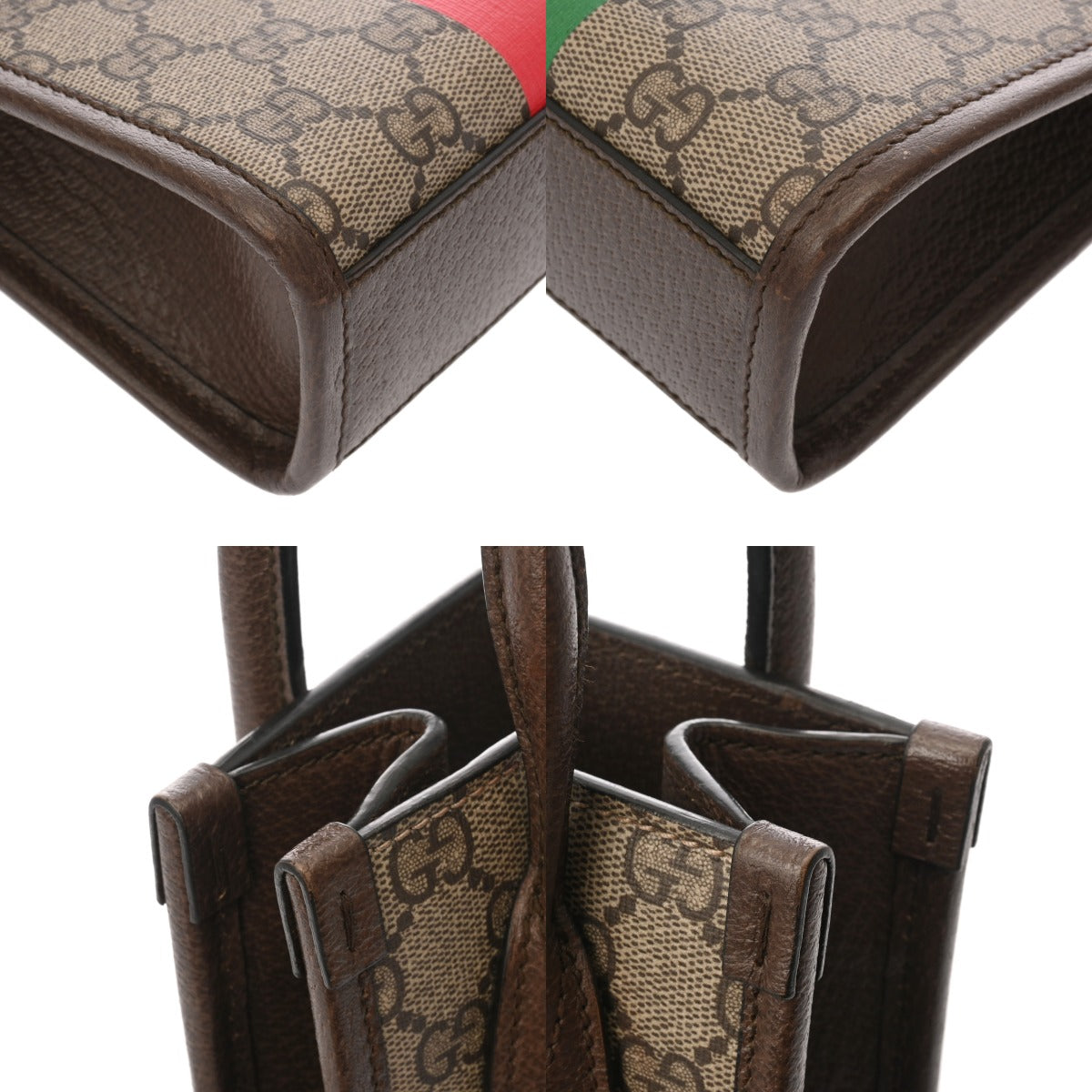 グッチ インターロッキングG ミニトート GUCCI TIGER ベージュ