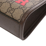 GUCCI グッチ インターロッキングG ミニトート GUCCI TIGER ベージュ/ブラウン 671623 レディース GGスプリームキャンバス レザー トートバッグ ABランク 中古 銀蔵