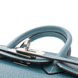 HERMES エルメス バーキン 25 ニューブルージーン W刻印(2024年頃) レディース トゴ ハンドバッグ 新同 中古 銀蔵