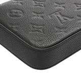 LOUIS VUITTON ルイヴィトン モノグラムアンプラント ポシェットフェリシー ノワール M64064 レディース レザー ショルダーバッグ ABランク 中古 銀蔵
