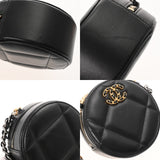 CHANEL シャネル シャネル19 チェーンショルダー 2WAY ブラック AP0945 レディース ラムスキン ショルダーバッグ Aランク 中古 銀蔵
