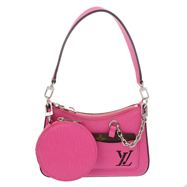 LOUIS VUITTON ルイヴィトン エピ マレリーニ 2WAY ローズマイアミ M21091 レディース エピレザー ショルダーバッグ Aランク 中古 銀蔵