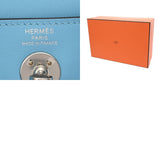 HERMES エルメス リンディ ミニ 2 セレステ W刻印(2024年頃) レディース ヴォースイフト ショルダーバッグ 新同 中古 銀蔵