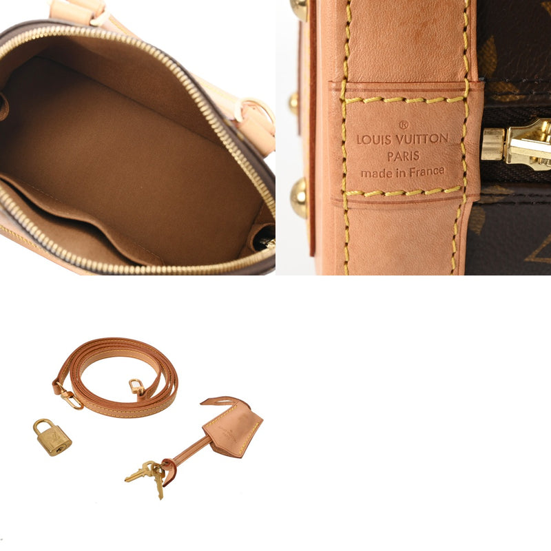 LOUIS VUITTON ルイヴィトン モノグラム アルマ BB 2WAY ブラウン M53152 レディース モノグラムキャンバス ハンドバッグ ABランク 中古 銀蔵