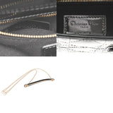 CHRISTIAN DIOR クリスチャンディオール レディディオール バッグ ミニ 2WAY ブラック レディース パテントカーフスキン ハンドバッグ Aランク 中古 銀蔵