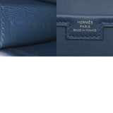 HERMES エルメス ジジェ エラン 29 ブルーアガット A刻印(2017年頃) ユニセックス ヴォースイフト クラッチバッグ Aランク 中古 銀蔵