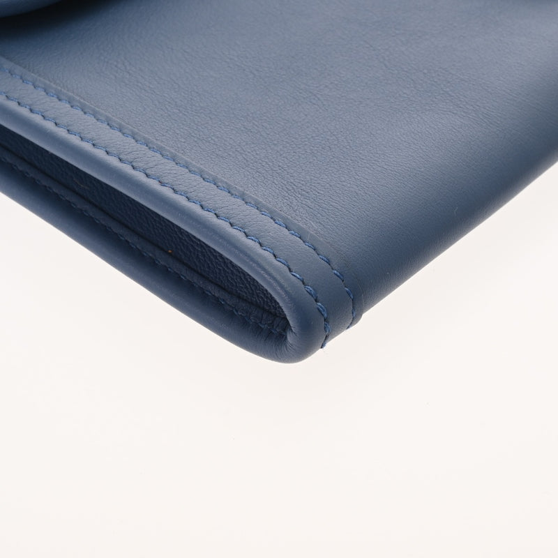 HERMES エルメス ジジェ エラン 29 ブルーアガット A刻印(2017年頃) ユニセックス ヴォースイフト クラッチバッグ Aランク 中古 銀蔵