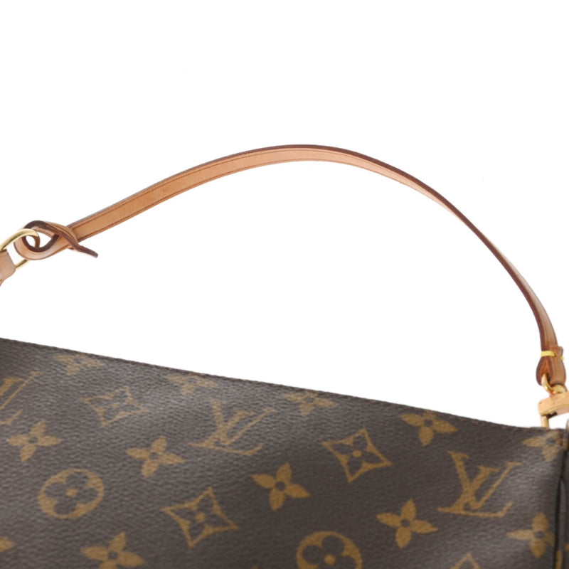 LOUIS VUITTON ルイヴィトン モノグラム ポシェット アクセソワール ブラウン M51980 レディース モノグラムキャンバス アクセサリーポーチ Bランク 中古 銀蔵