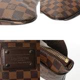 LOUIS VUITTON ルイヴィトン ダミエ ポシェットプラットブルックリン ブラウン N41100 レディース ダミエキャンバス ショルダーバッグ Bランク 中古 銀蔵