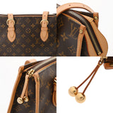 LOUIS VUITTON ルイヴィトン モノグラム ポパンクールオ ブラウン M40007 レディース モノグラムキャンバス ハンドバッグ ABランク 中古 銀蔵