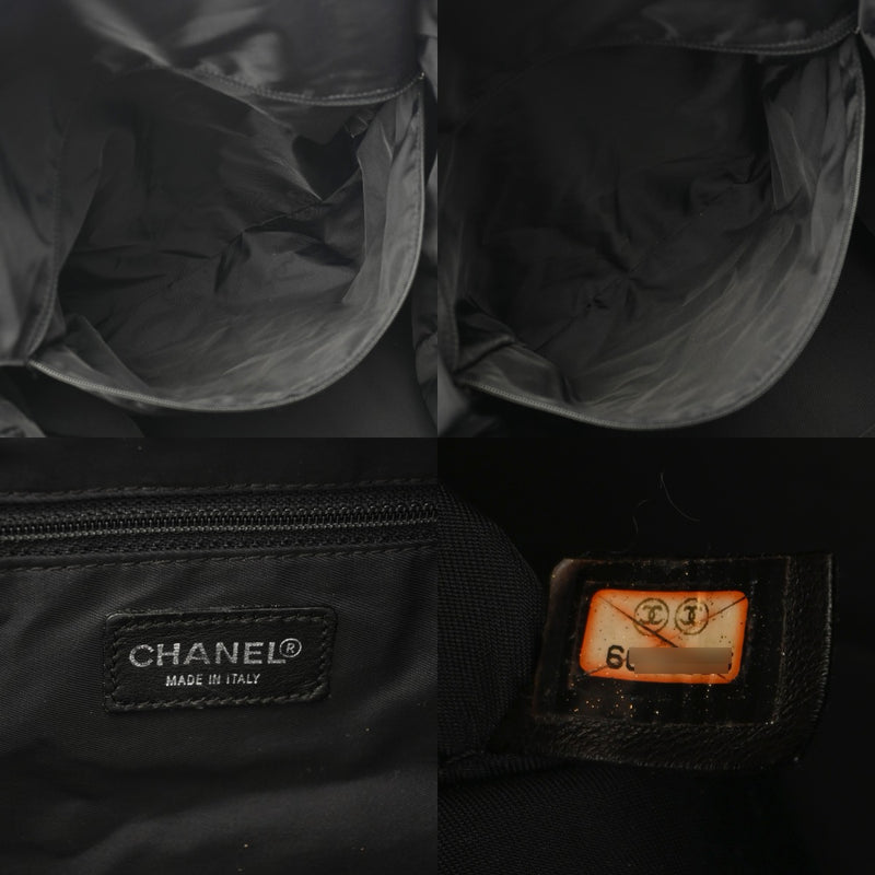 CHANEL シャネル ニュートラベル ボストンバッグ ブラック レディース ナイロン ボストンバッグ ABランク 中古 銀蔵