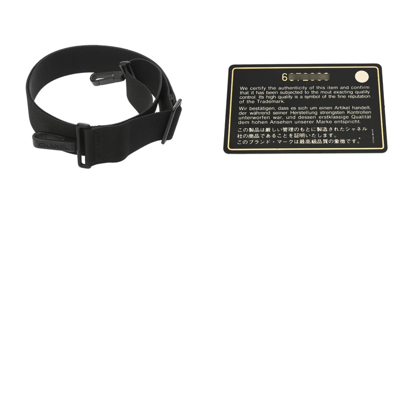 CHANEL シャネル ニュートラベル ボストンバッグ ブラック レディース ナイロン ボストンバッグ ABランク 中古 銀蔵